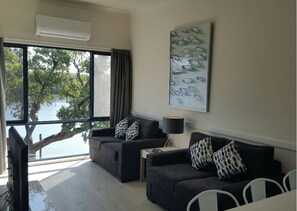 2 Bedroom Premium Waterfront Apartments | Living area