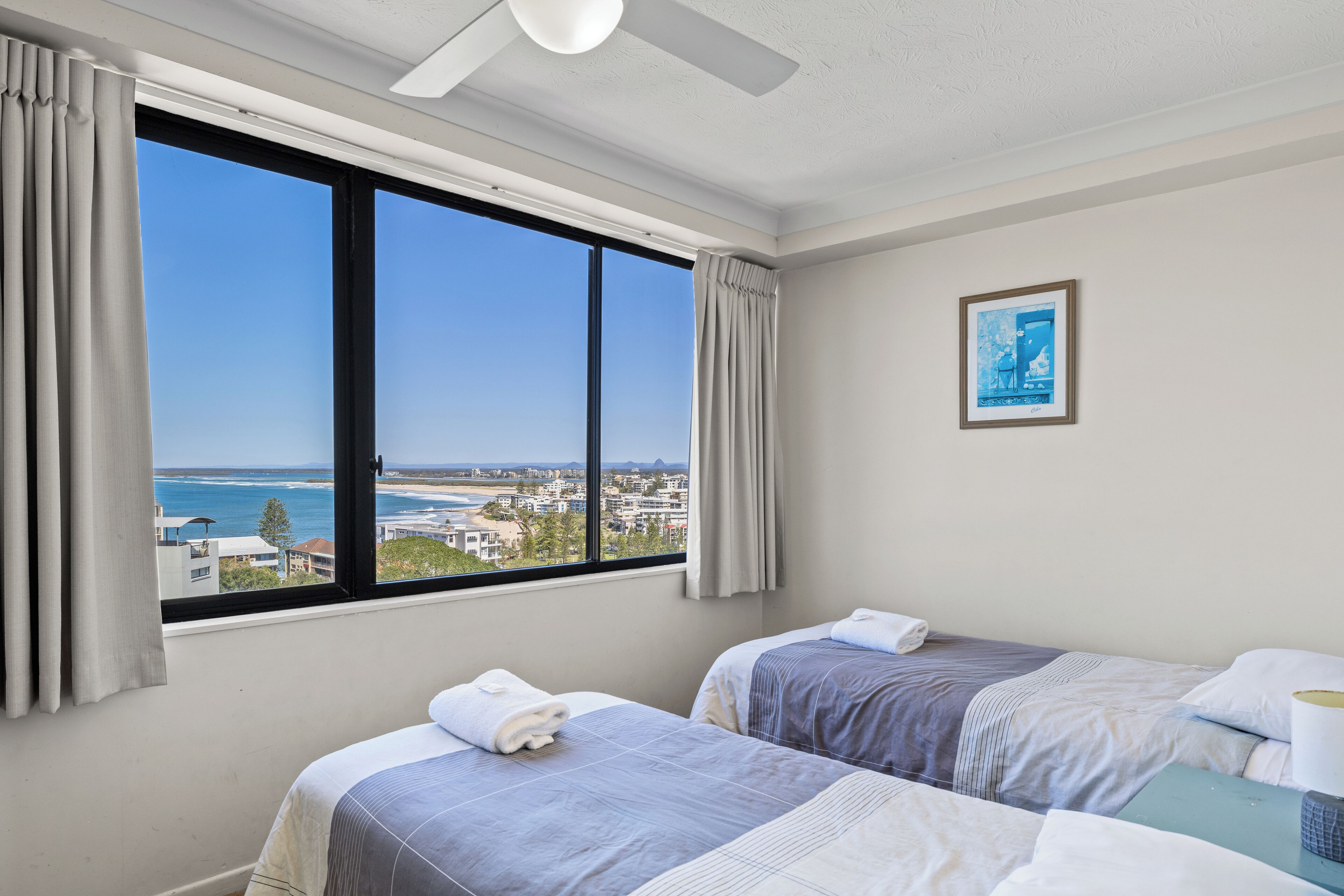 Individually decorated, individually furnished, iron/ironing board