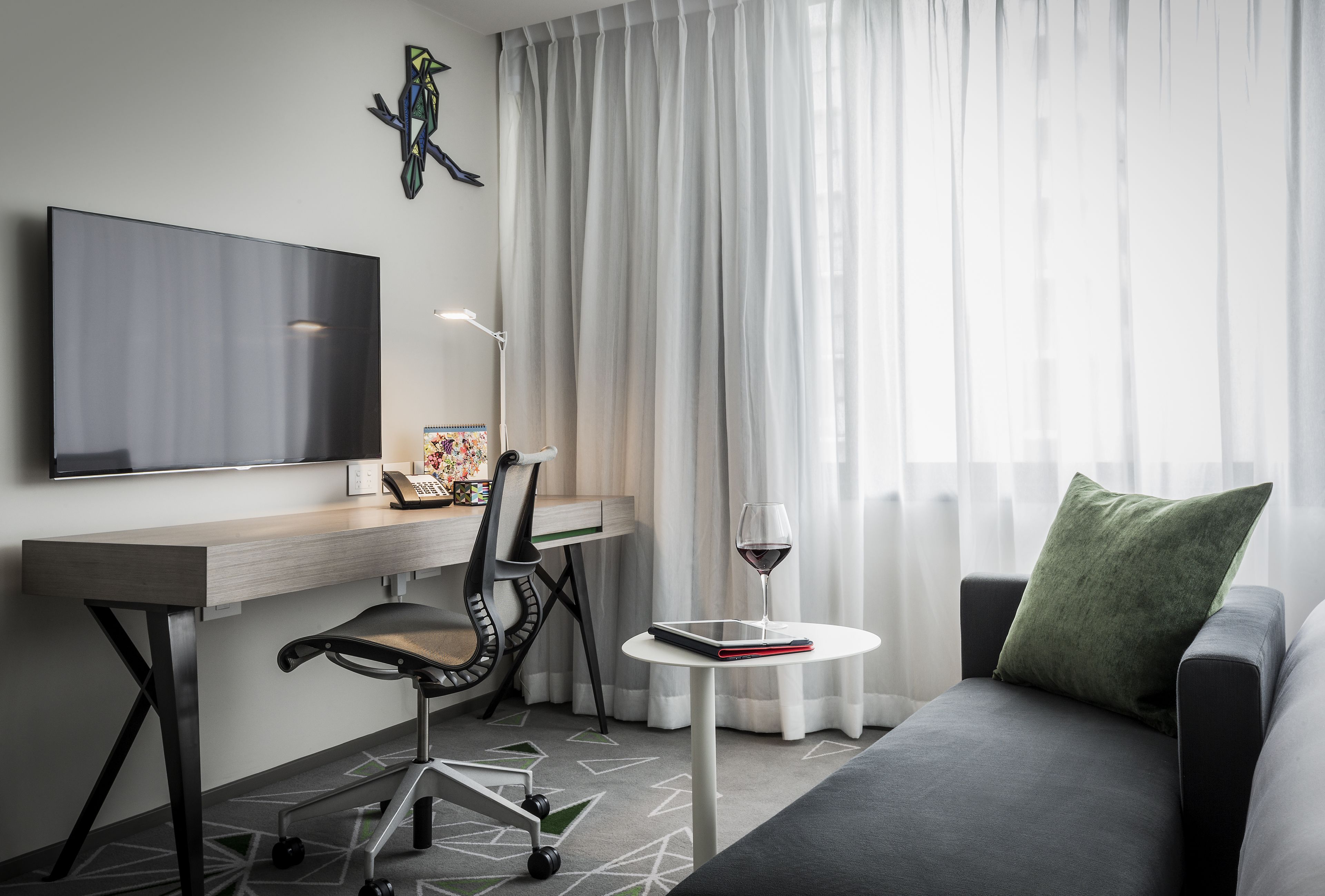 in-room business centre