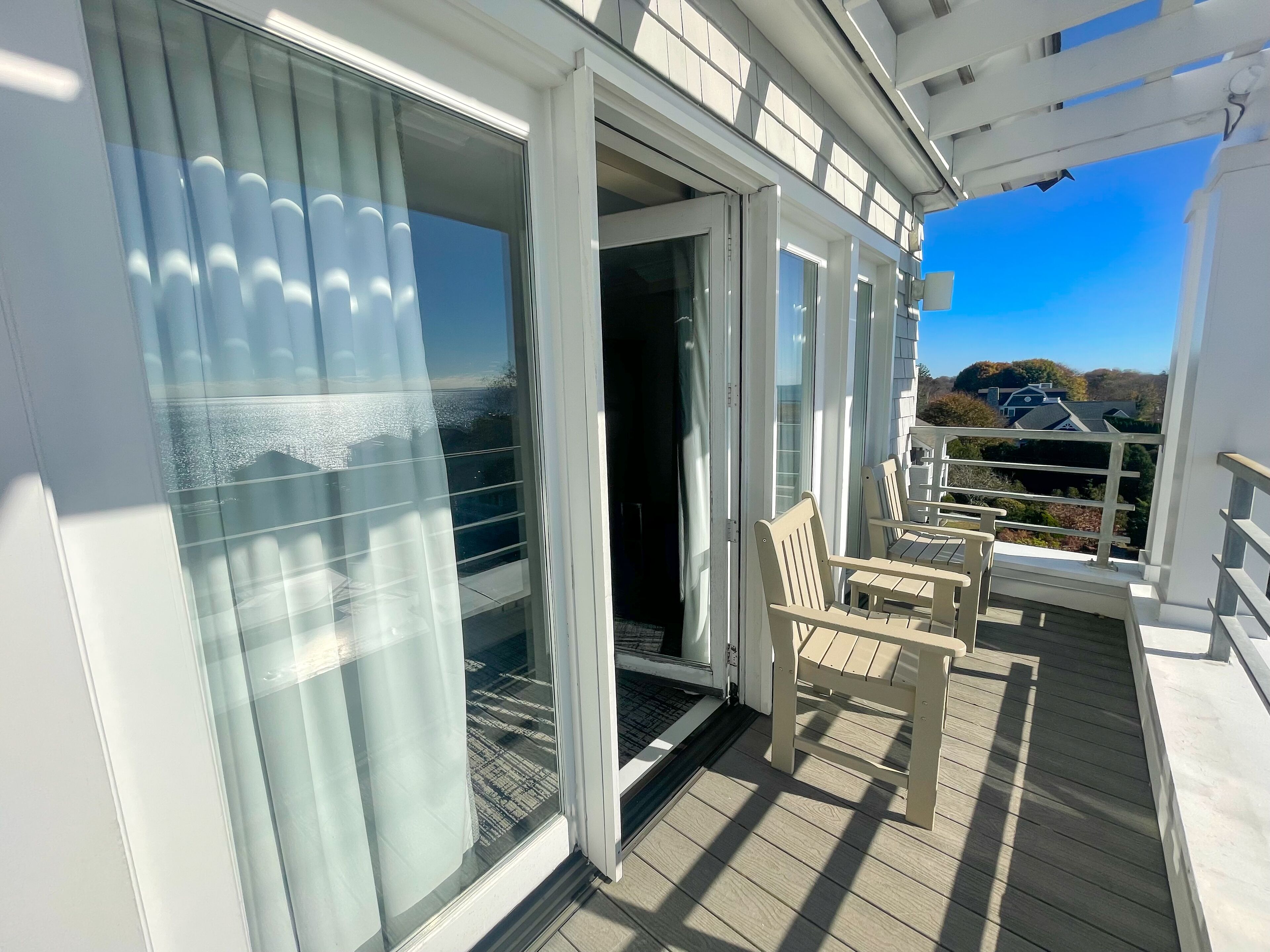 room, 2 queen beds, balcony, ocean view | terrace/patio