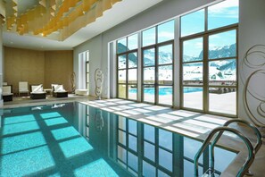 Indoor pool, outdoor pool