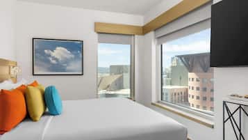 1 chambre, literie de qualité supérieure, couette en duvet d'oie