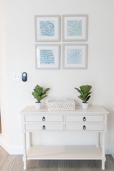 Premium Two Bedroom Suite | Down comforters, individually decorated, individually furnished at Siesta Key Beachside Villas