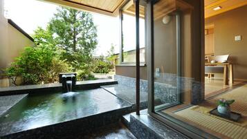 Japanese-style Room with Outdoor Bath and Garden Terrace RB4 | Bathroom