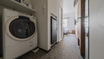 In-room safe, desk, laptop workspace, iron/ironing board