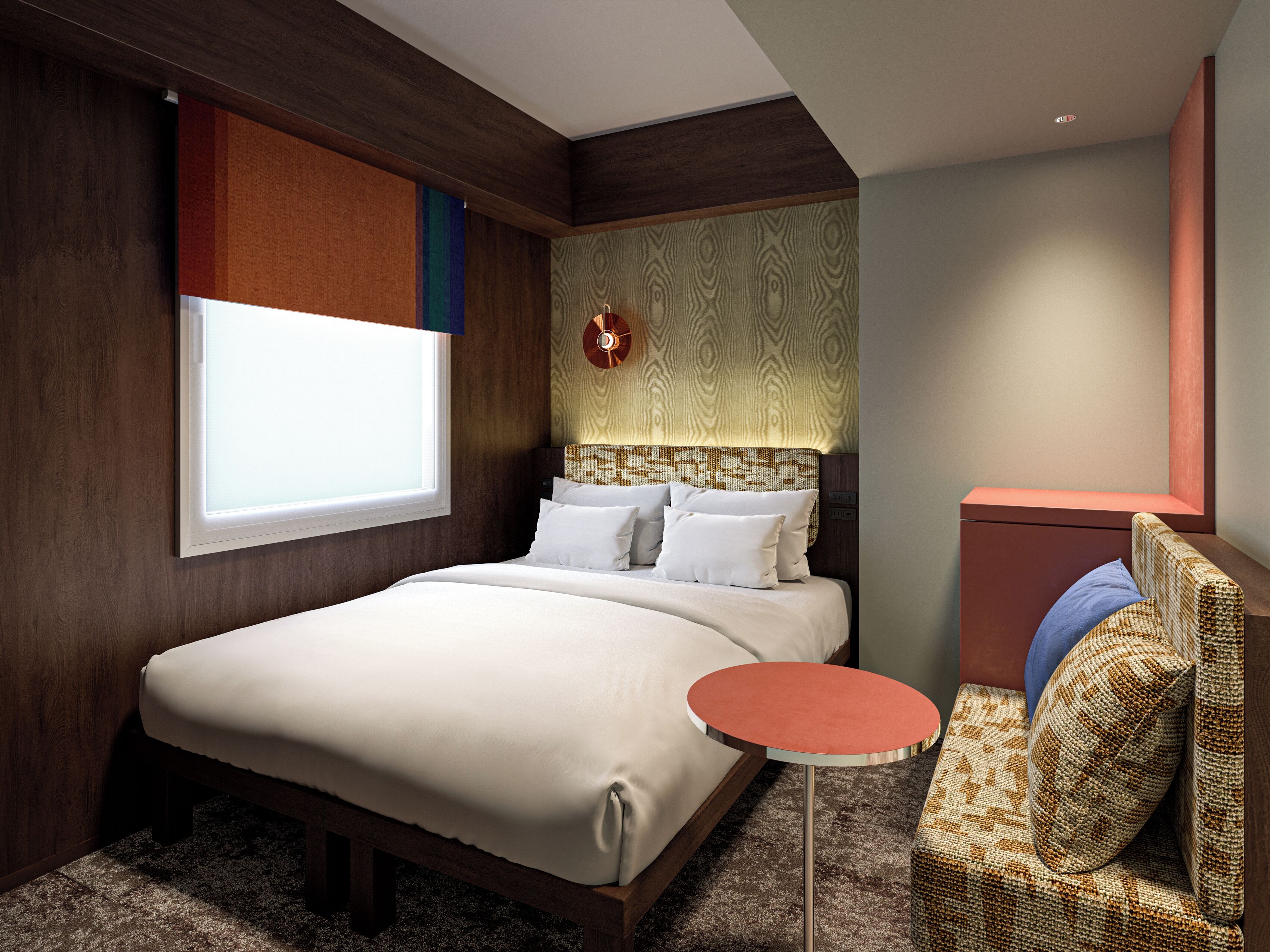 In-room safe, desk, laptop workspace, iron/ironing board