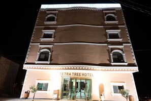 Front of property – evening/night