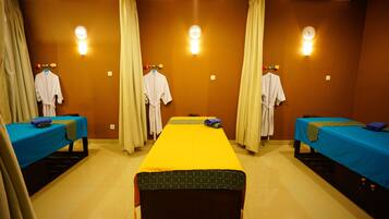 Deep-tissue massages, reflexology