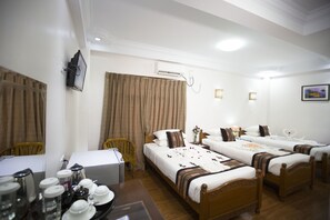 Grand Triple Room, 3 Bedrooms, Garden View | View from room