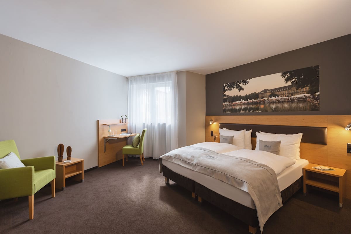 Chambre Double Supérieure | Bureau, chambres insonorisées, Wi-Fi gratuit, draps fournis