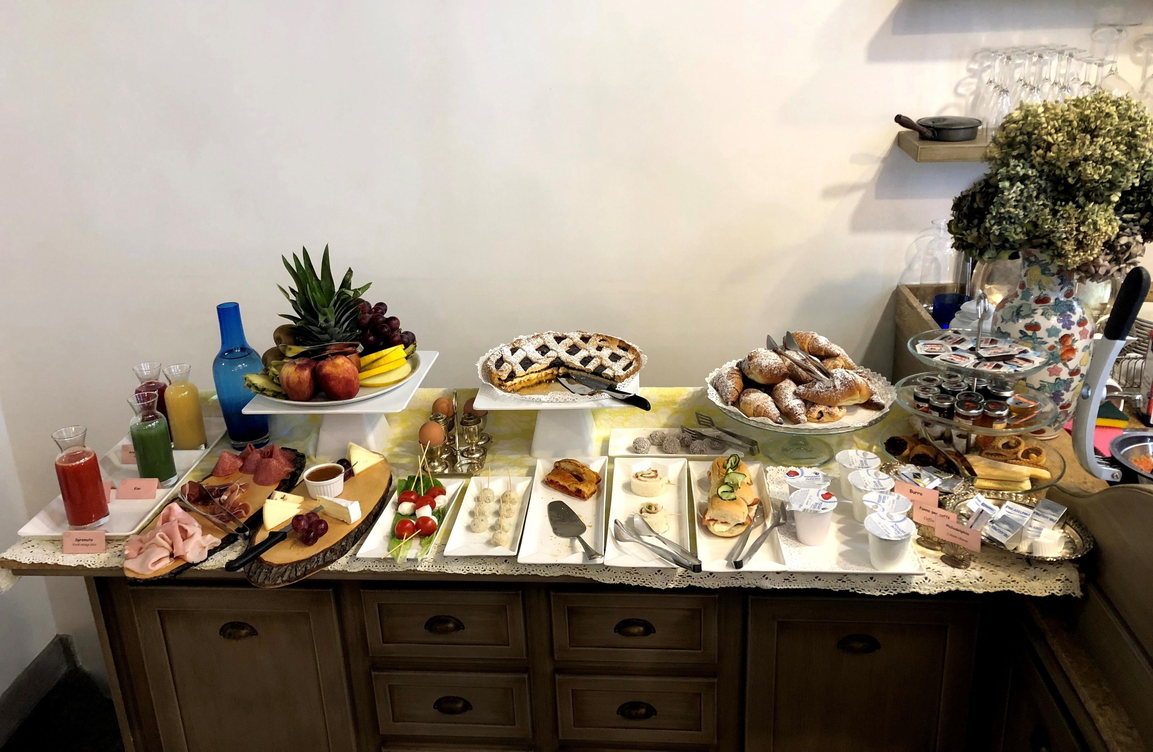 Inbegriffenes großes Frühstück