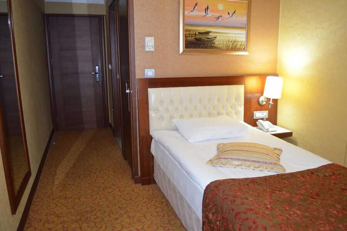 Ropa de cama de alta calidad y minibar