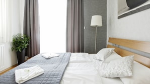 Appartamento Superior, 1 camera da letto | 1 camera, biancheria da letto di alta qualità, una cassaforte in camera