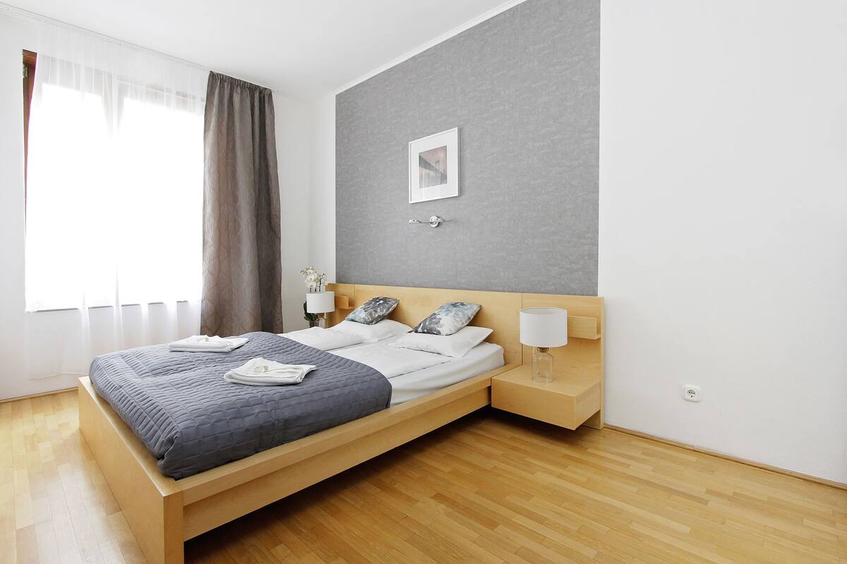 Superior Apartment, 1 Bedroom | 1 bedroom, premium bedding, in-room safe, iron/ironing board