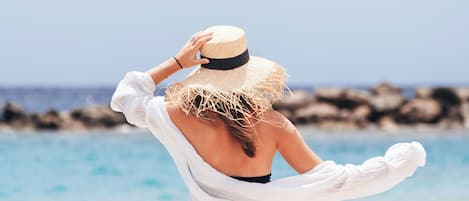 Beach nearby, white sand