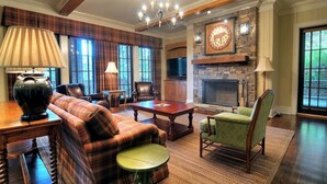 Apartment, 2 Bedrooms, Kitchen (LLR 2 Bedroom Apartment- Pet Friendly) | Living area - Bright's Creek Lodge (Mill Spring)