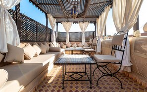 Terrasse sur le toit