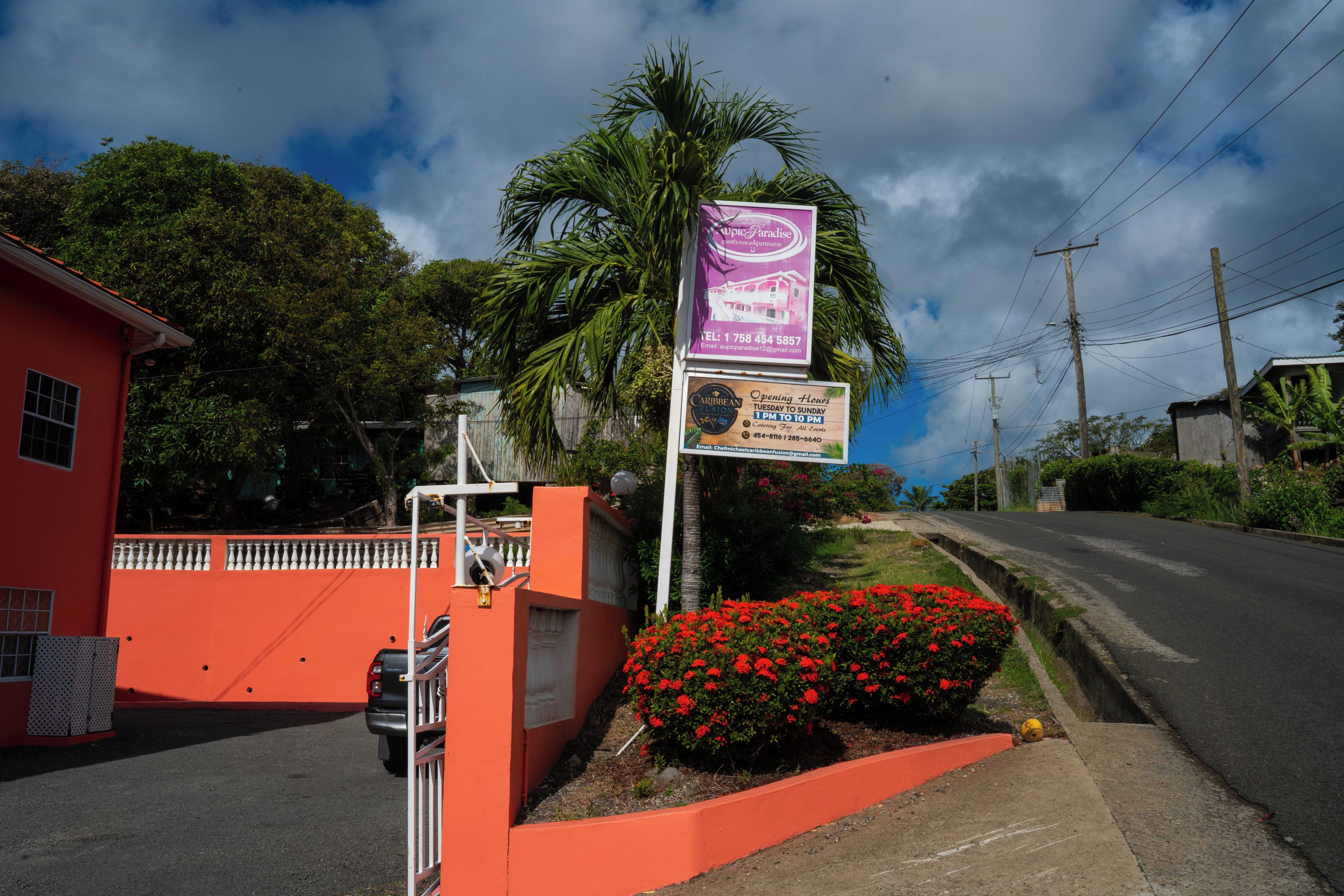Front of property