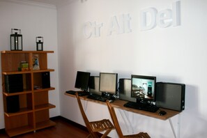 Coin salon dans le hall