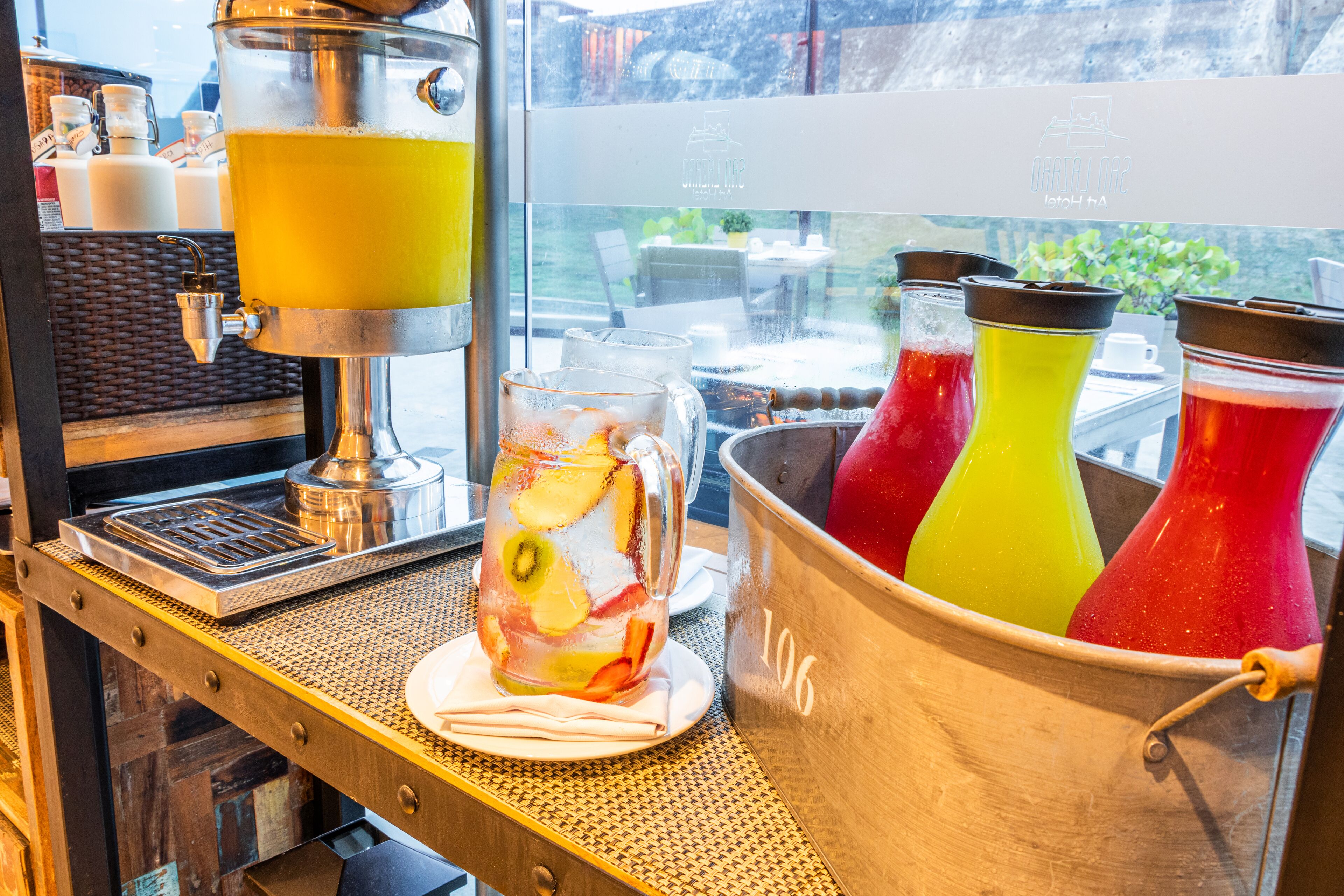 Frokostbuffé er inkludert hver dag