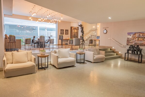 Lobby sitting area