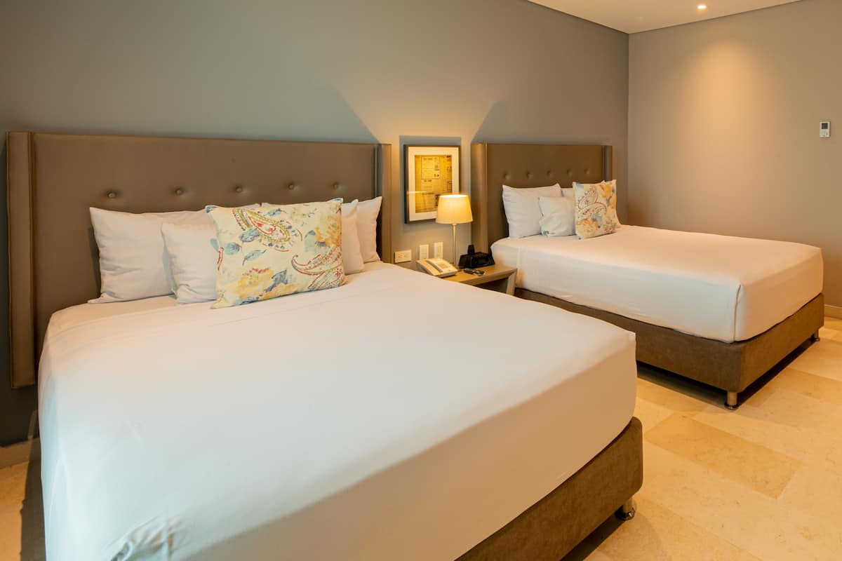 Premium bedding, minibar, in-room safe, desk