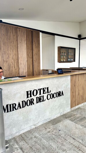Reception - Hotel El Mirador del Cocora (Salento)