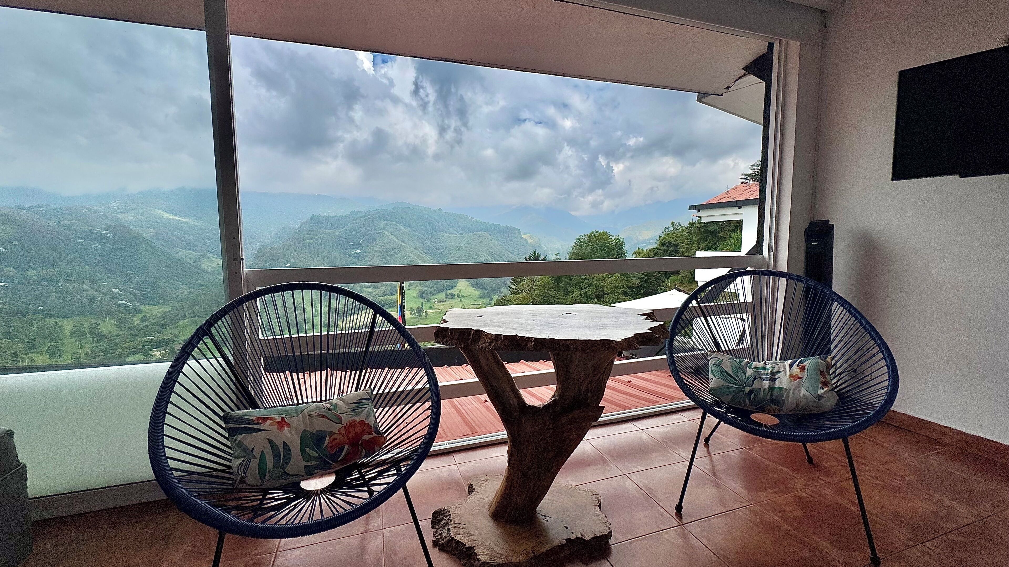 Dobbeltrom – superior, fjellutsikt (Mirador de los Andes) | Oppholdsområde