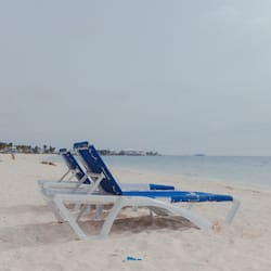 Private beach