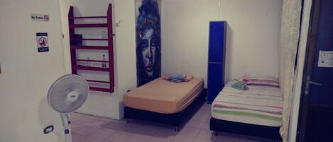 Basic Shared Dormitory, Mixed Dorm, 2 Bathrooms, Annex Building | Free WiFi, bed sheets