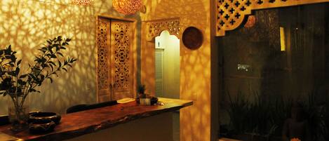 Quiosque de check-in/check-out