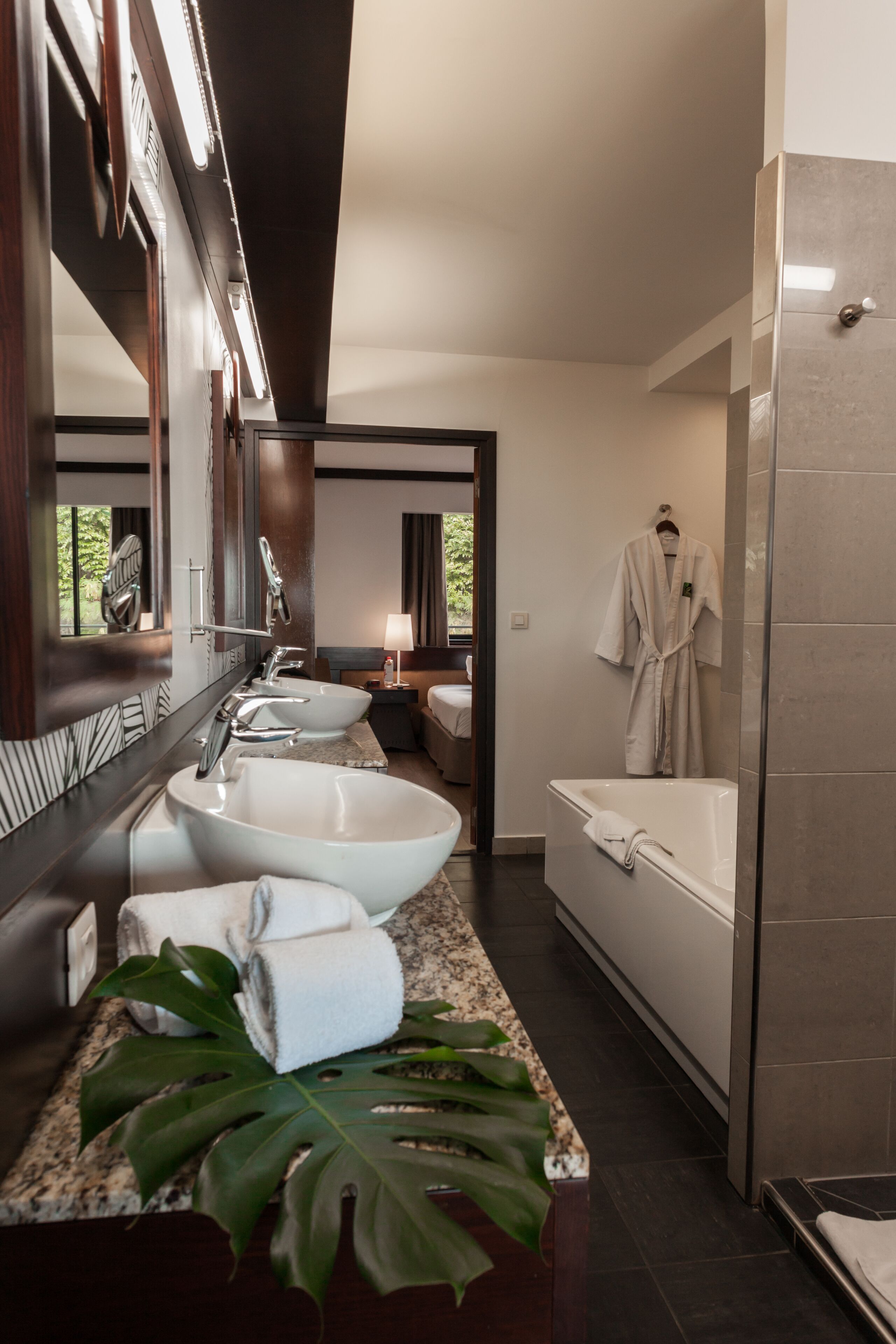 free toiletries, hair dryer, towels, soap