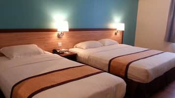 Desk, iron/ironing board, rollaway beds