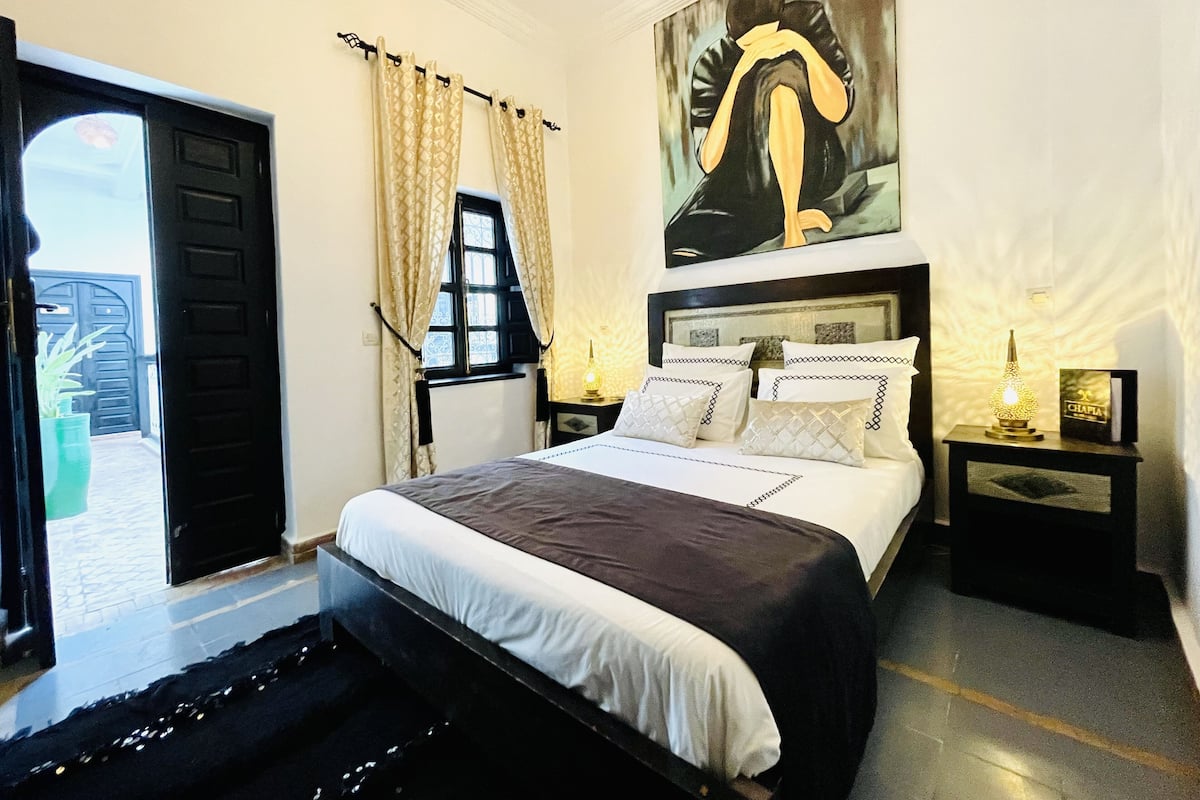 Chambre supérieure double (Warda) | Draps en coton égyptien, literie de qualité