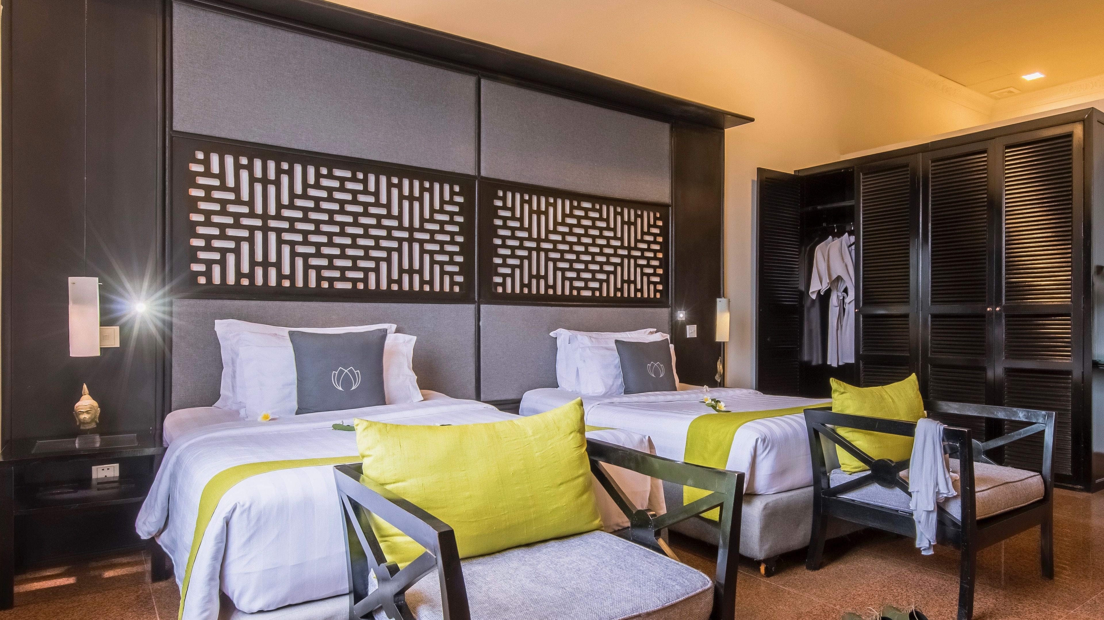 1 bedroom, free minibar items, in-room safe, individually decorated