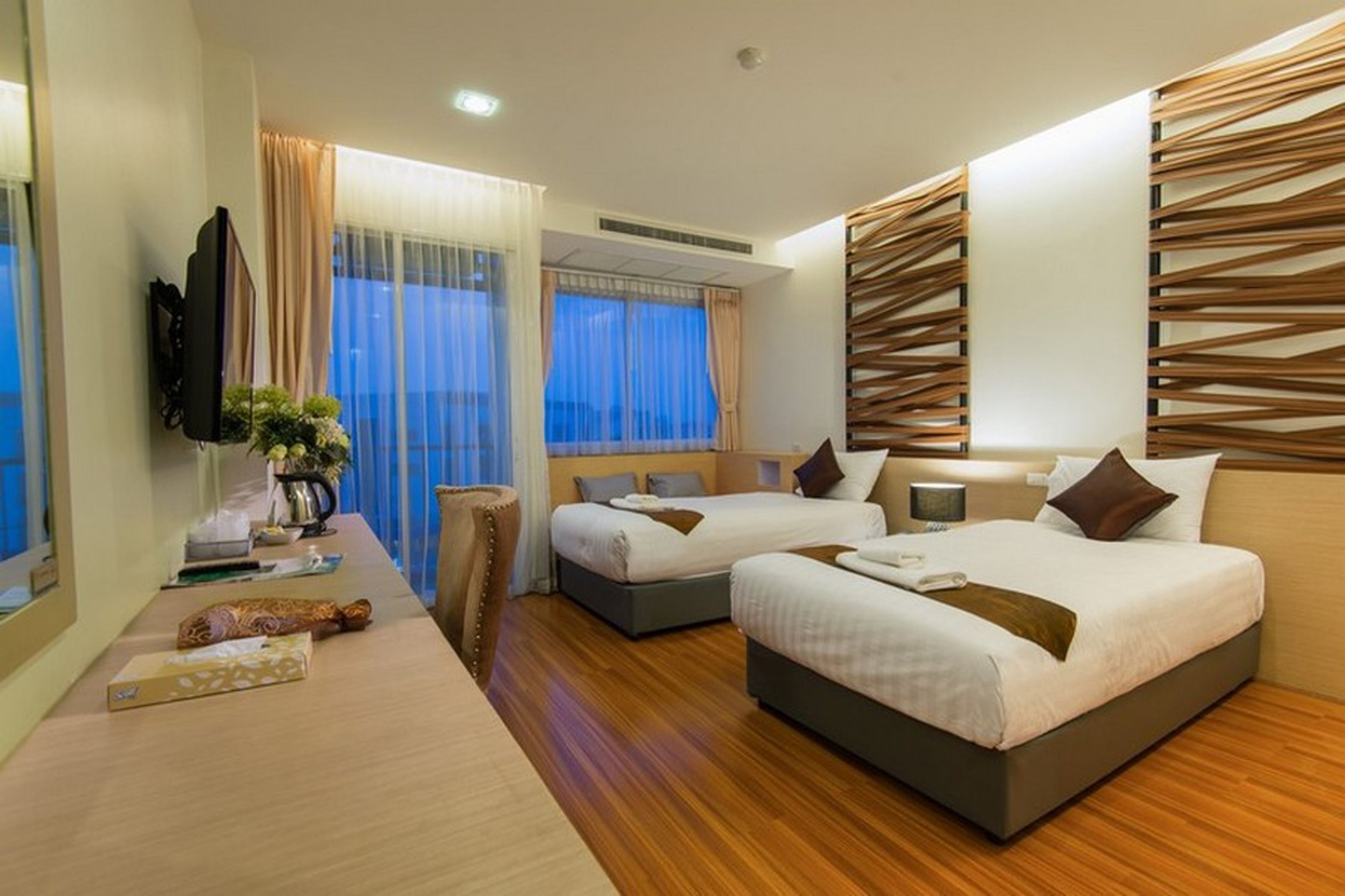 superior twin room | premium bedding, in-room safe, desk, blackout curtains