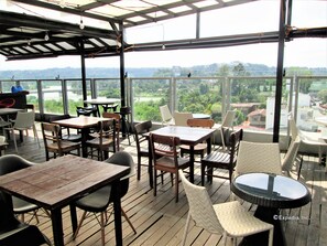 Terrasse sur le toit