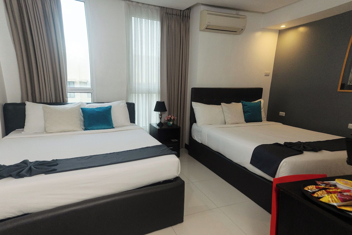 Family Room, 2 Bedrooms | Premium bedding, pillow-top beds, blackout curtains, free WiFi