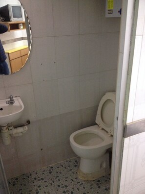 Regadera, amenidades de baño gratuitas, secadora de cabello, toallas 