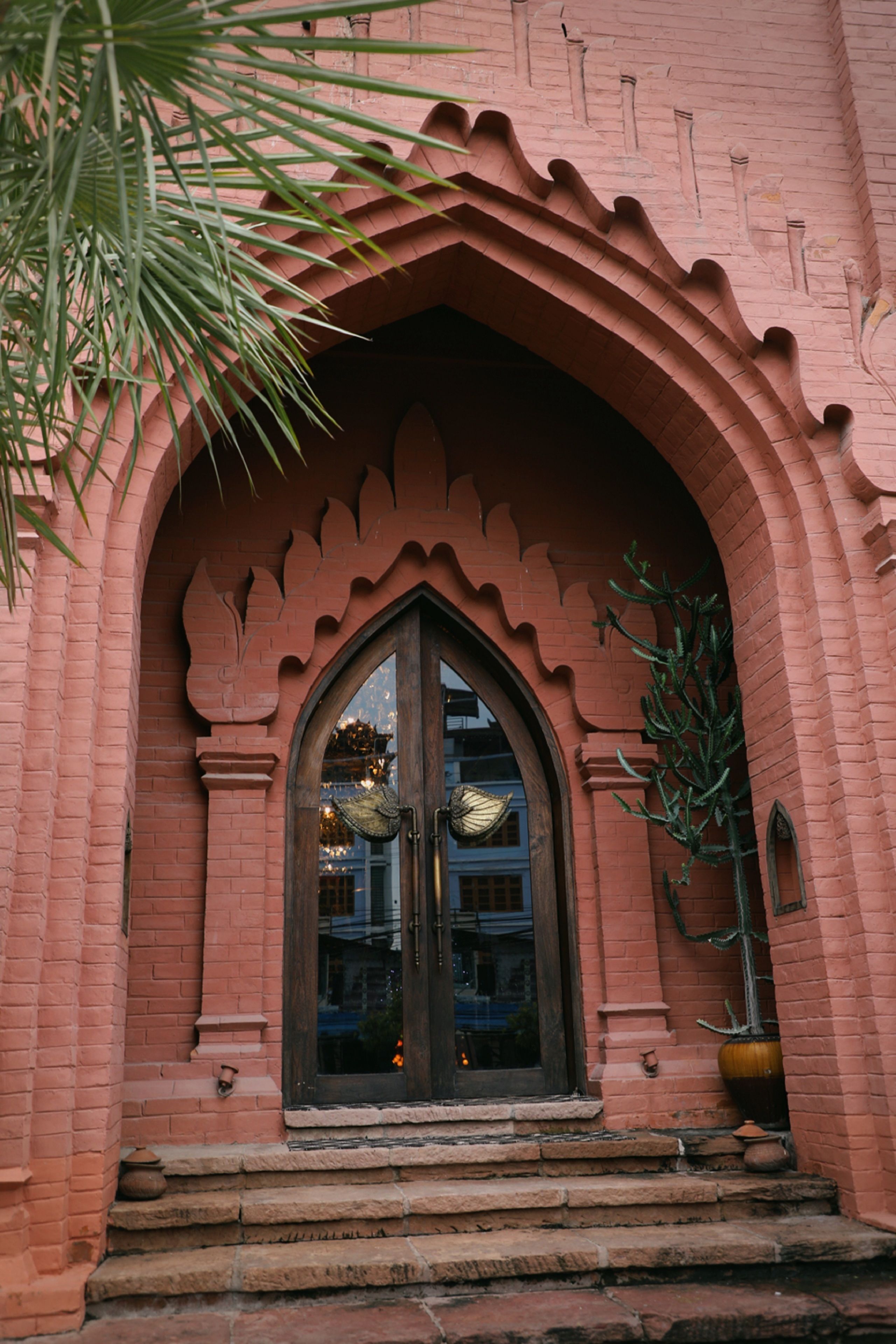 Entrada de la propiedad