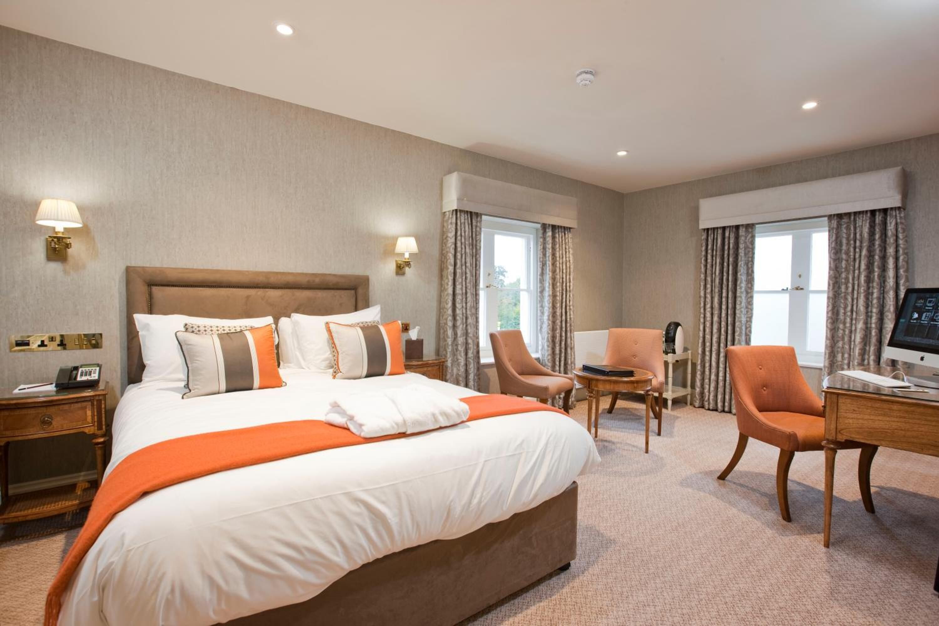 premium bedding, in-room safe, desk, iron/ironing board