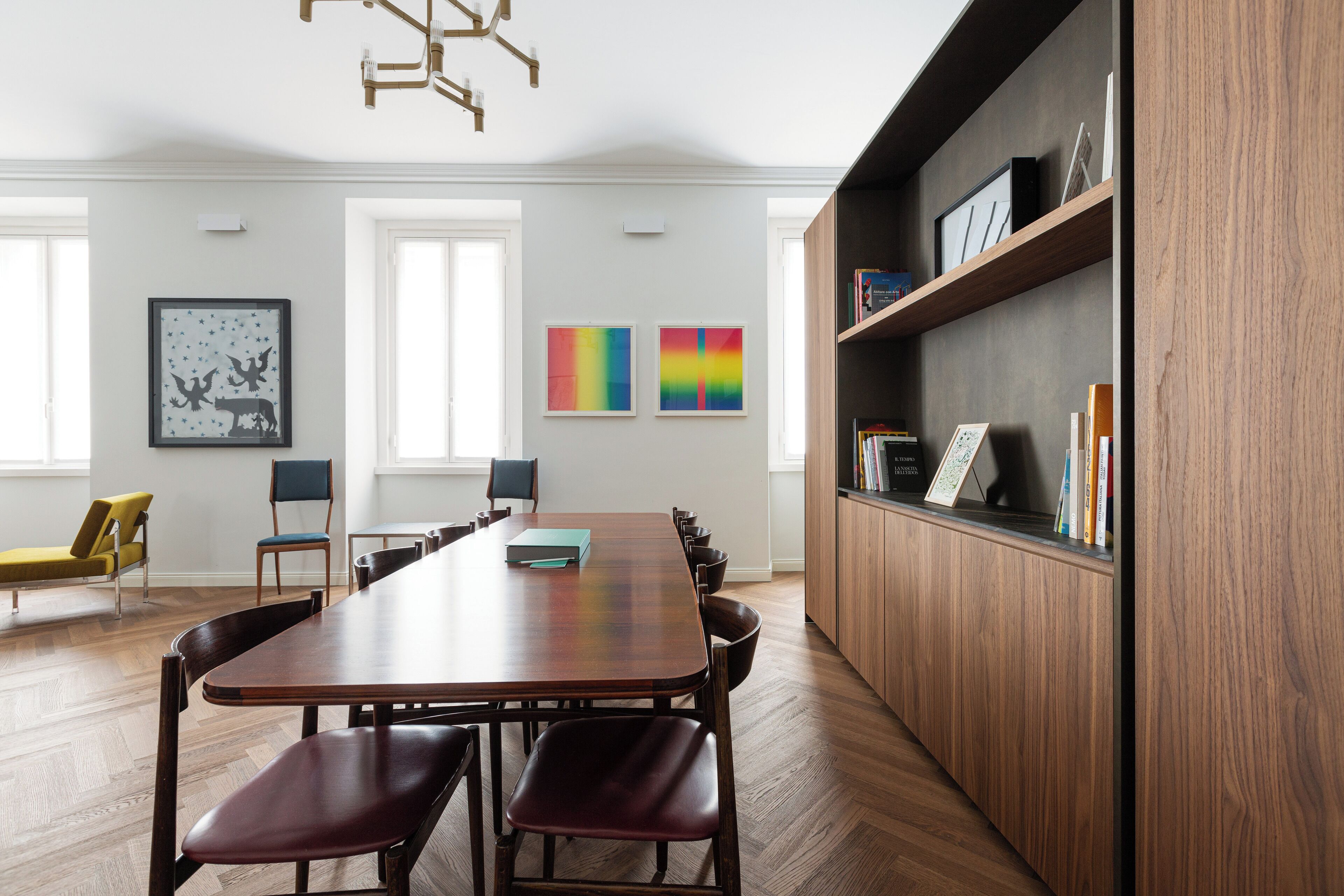 Appartamento con 2 Camere da Letto, Corso Monforte 41 | Wohnbereich