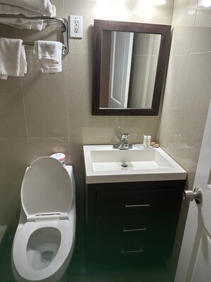 Double Room, Smoking | Bathroom | Shower, hair dryer, towels - A-1 Budget Motel (Homestead)