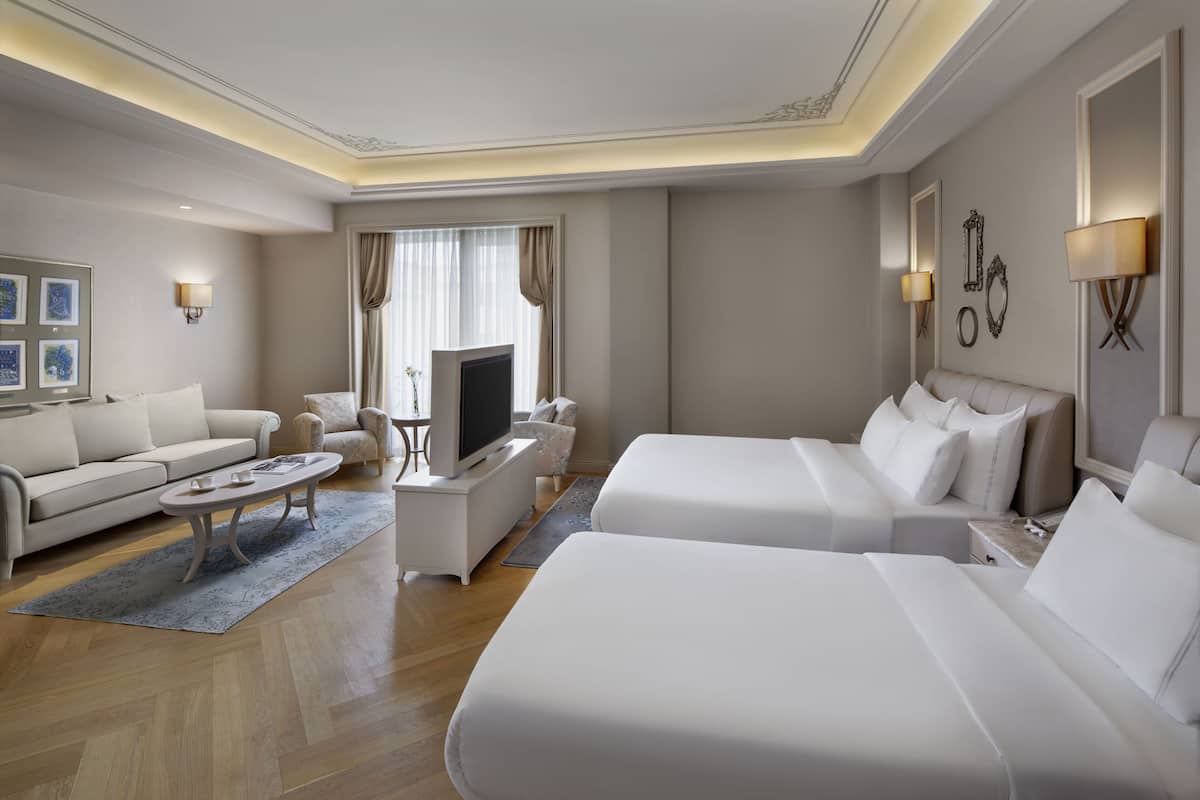 1 chambre, literie de qualité, minibar, coffre-fort