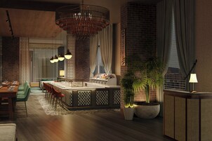 2 bár/társalgó, tetőtéri bár