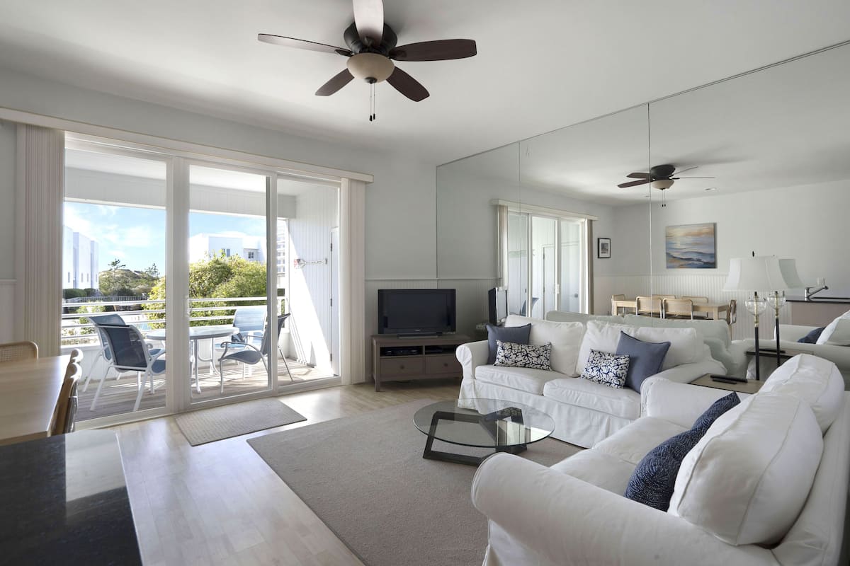 Condo | Individually decorated, individually furnished, laptop workspace