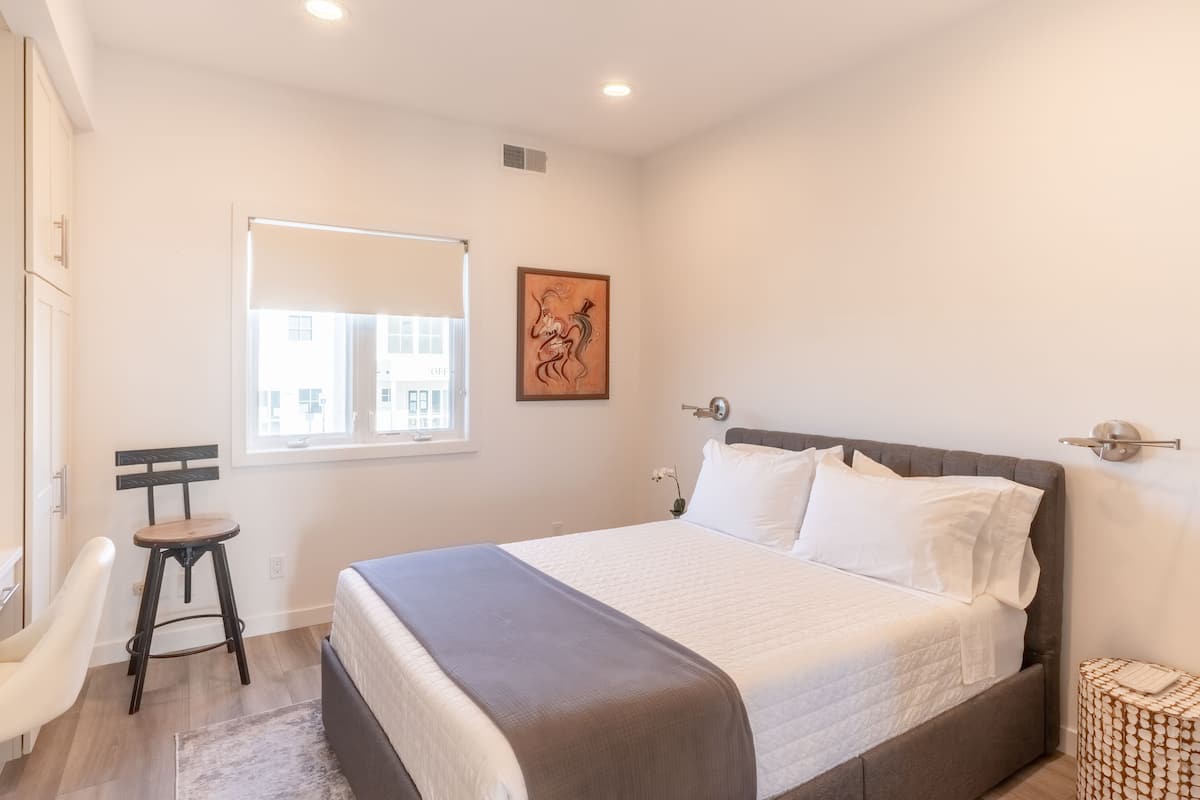 Condo | Individually decorated, individually furnished, laptop workspace