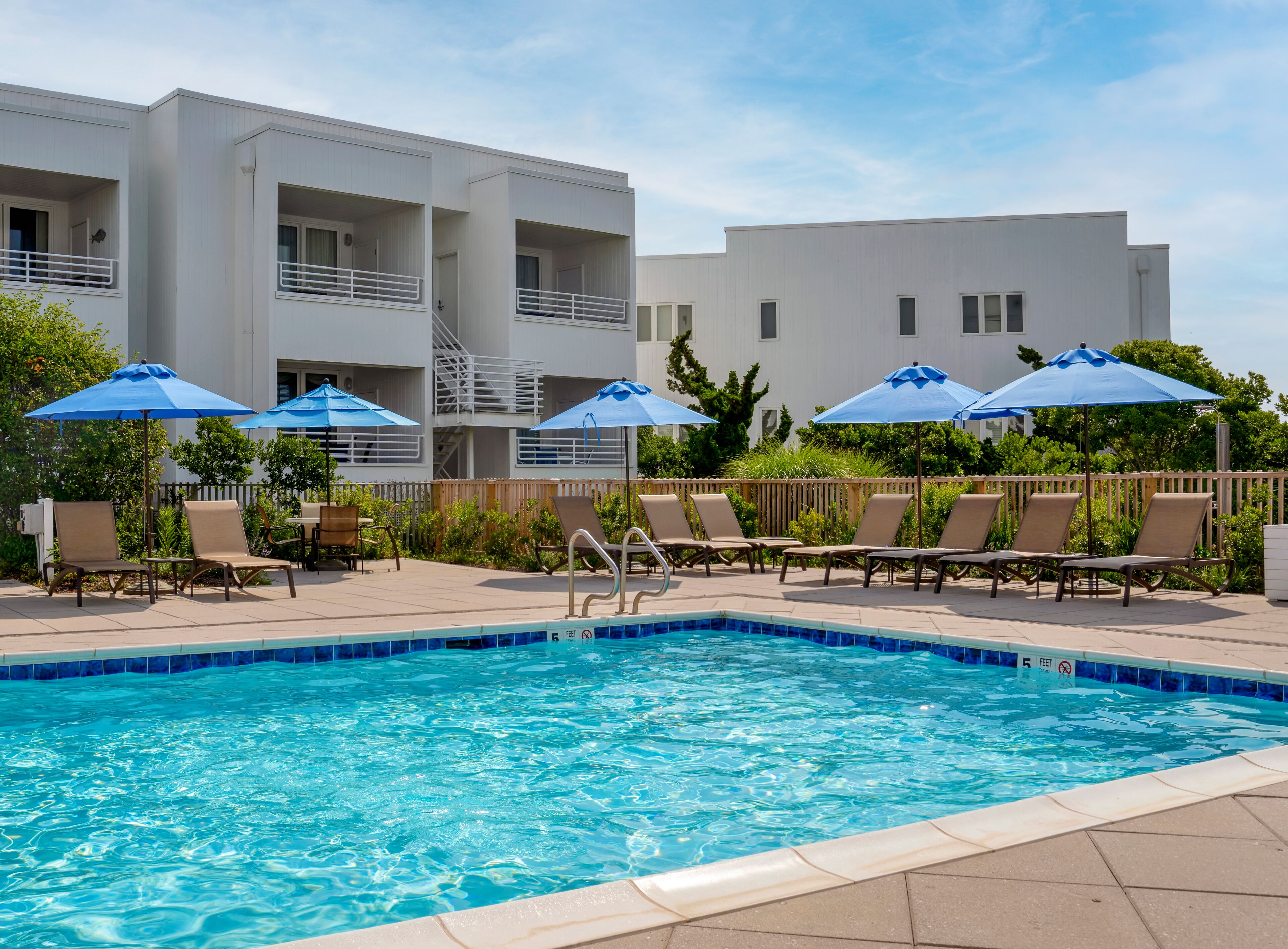 Seasonal outdoor pool