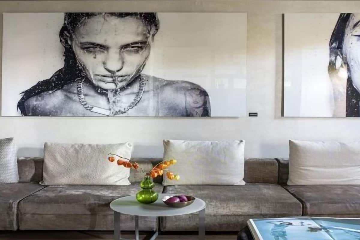 Televisión LED de 47 pulgadas con canales vía satélite y televisión