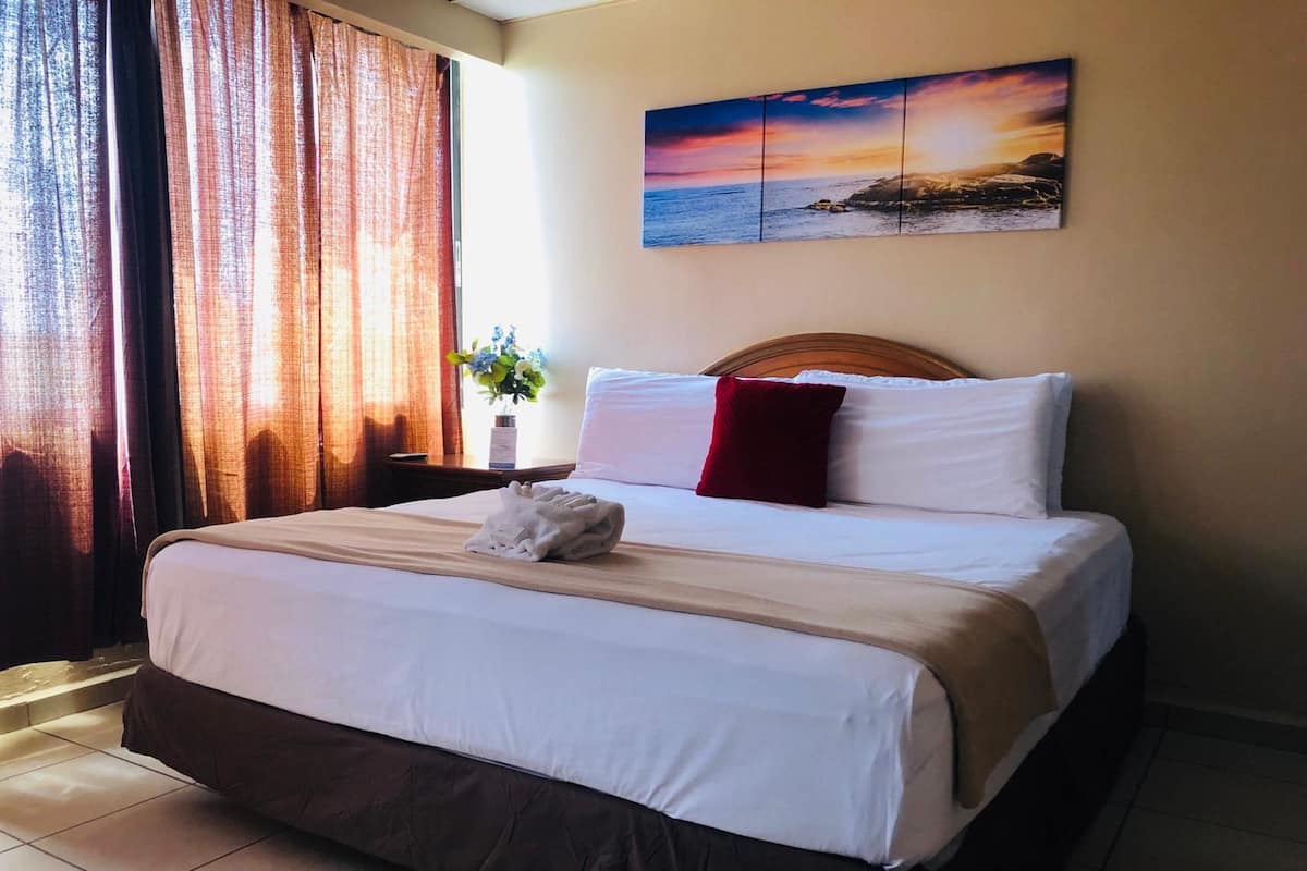 Kamer, 1 kingsize bed | 1 slaapkamer, een strijkplank/strijkijzer, gratis wifi, beddengoed